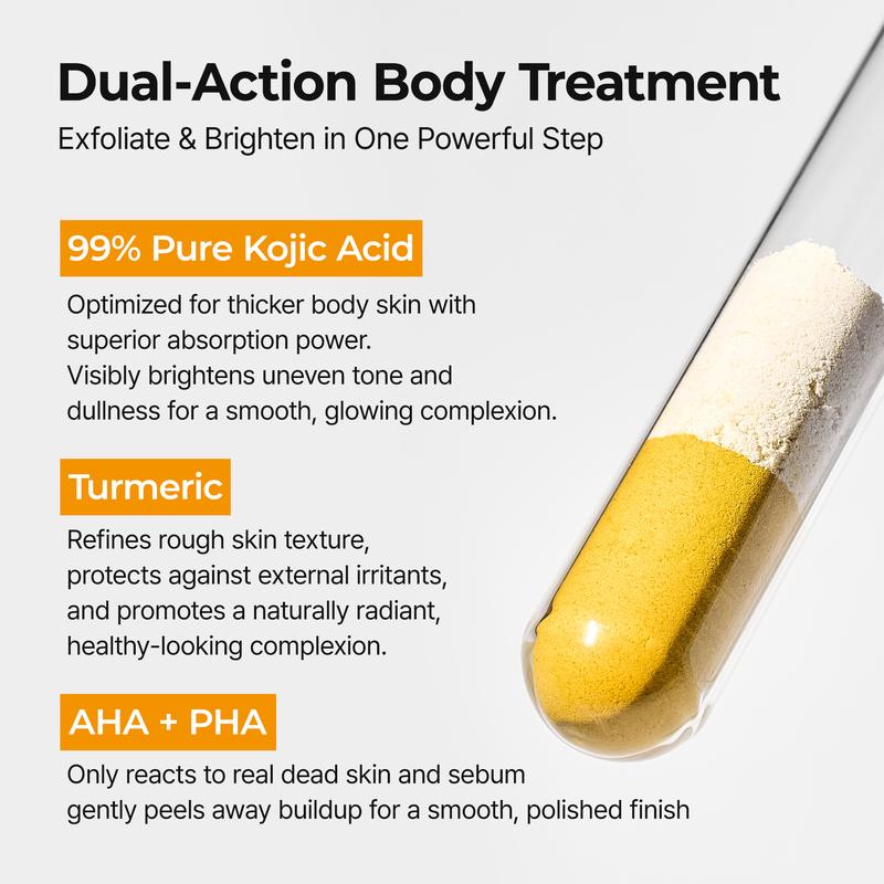 Kojic Acid Turmeric Amber Face & Body Care Set